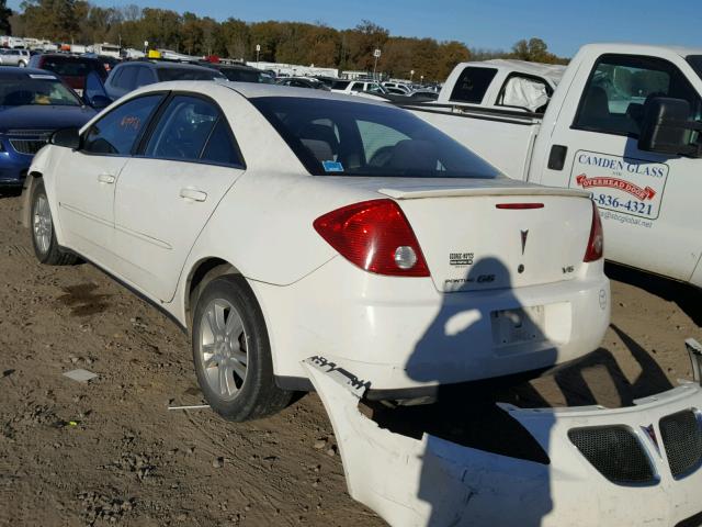 1G2ZG558764228100 - 2006 PONTIAC G6 SE1 WHITE photo 3