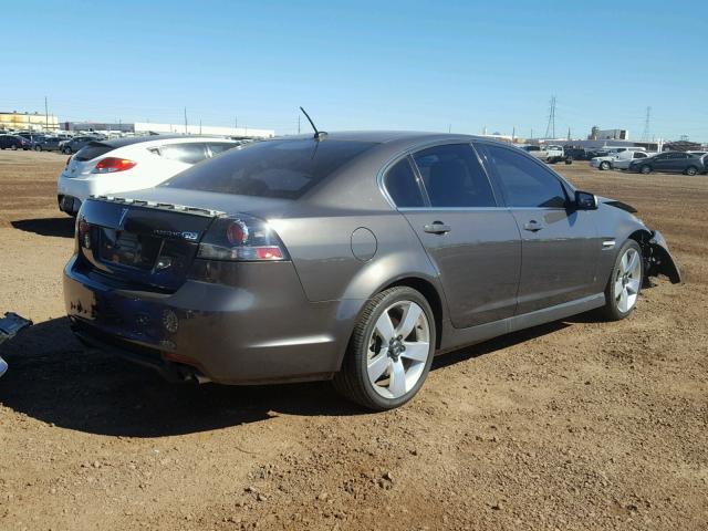 6G2EC57Y58L147874 - 2008 PONTIAC G8 GT GRAY photo 4