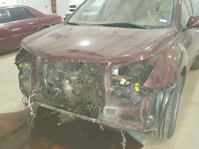 2HNYD28298H513029 - 2008 ACURA MDX MAROON photo 9