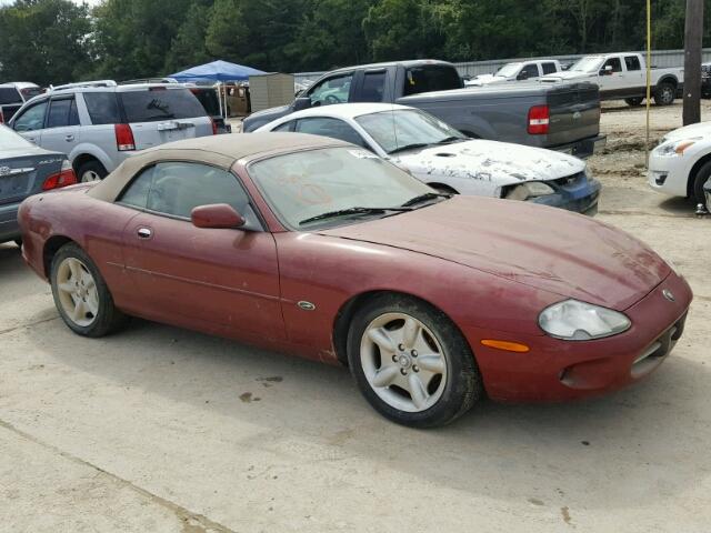 SAJGX224XWC023168 - 1998 JAGUAR XK8 BURGUNDY photo 1