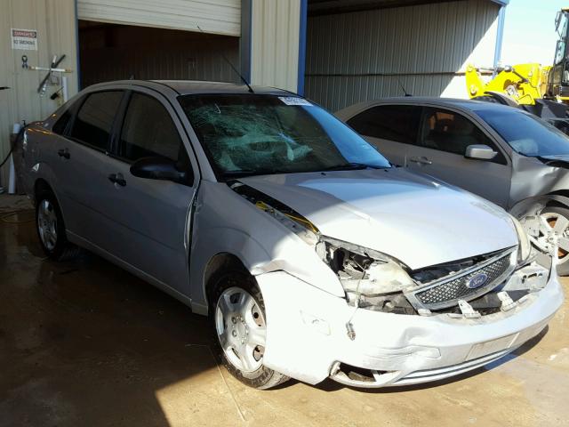 1FAFP34N67W327285 - 2007 FORD FOCUS ZX4 GRAY photo 1