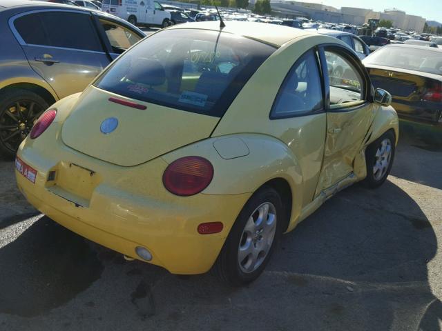 3VWCK21C23M419946 - 2003 VOLKSWAGEN NEW BEETLE Sarı foto 4