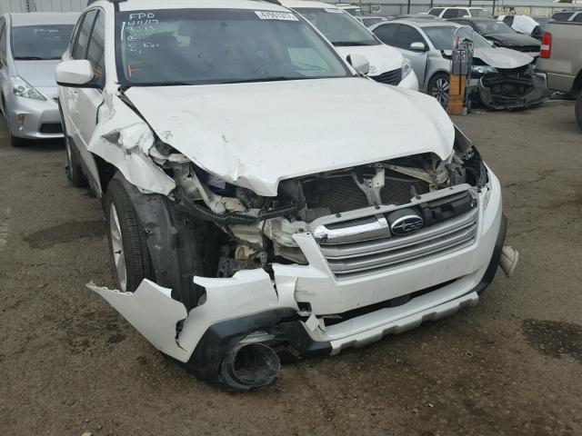 4S4BRBKC9D3222912 - 2013 SUBARU OUTBACK 2. WHITE photo 9