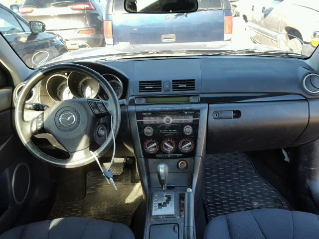 JM1BK343981135766 - 2008 MAZDA MAZDA 3 GRAY photo 9