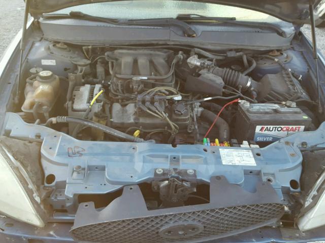 1FAFP53U94A149661 - 2004 FORD TAURUS SE BLUE photo 7