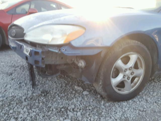 1FAFP53U94A149661 - 2004 FORD TAURUS SE BLUE photo 9