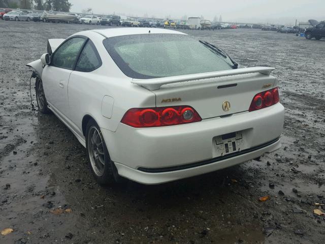 JH4DC54805S015095 - 2005 ACURA RSX WHITE photo 3