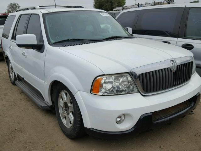 5LMFU28RX4LJ15473 - 2004 LINCOLN NAVIGATOR WHITE photo 1