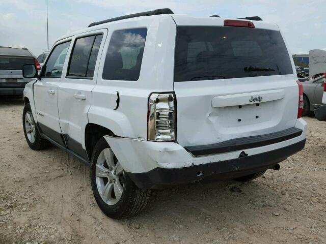 1C4NJPBB5GD554695 - 2016 JEEP PATRIOT SP WHITE photo 3