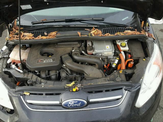 1FADP5CU1FL104308 - 2015 FORD C-MAX PREM GRAY photo 7