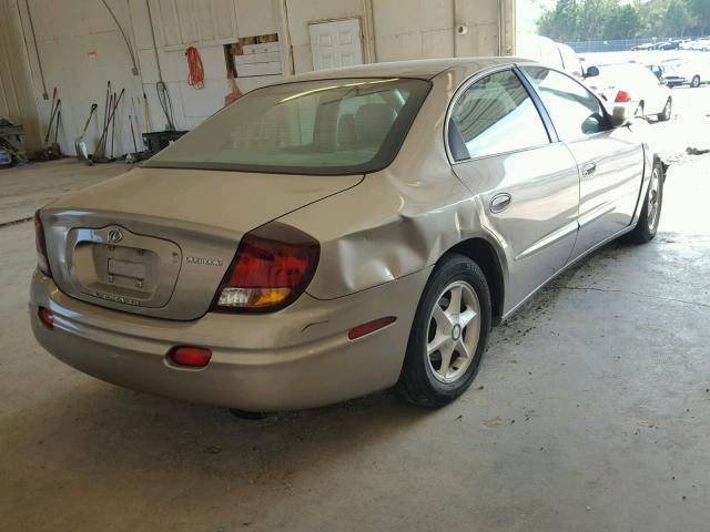 1G3GR64H814116709 - 2001 OLDSMOBILE AURORA BEIGE photo 4