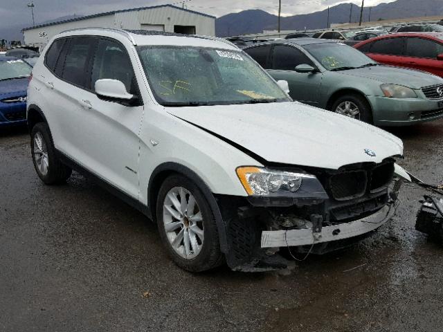 5UXWX9C52D0A11073 - 2013 BMW X3 XDRIVE2 WHITE photo 1