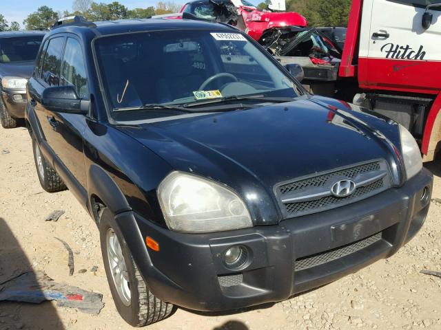 KM8JN72D26U334414 - 2006 HYUNDAI TUCSON GLS BLACK photo 1