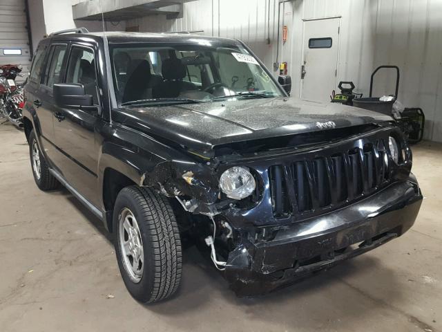 1J4NT2GB9AD557896 - 2010 JEEP PATRIOT SP BLACK photo 1