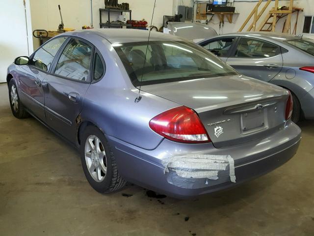 1FAFP56U66A215047 - 2006 FORD TAURUS SEL GRAY photo 3