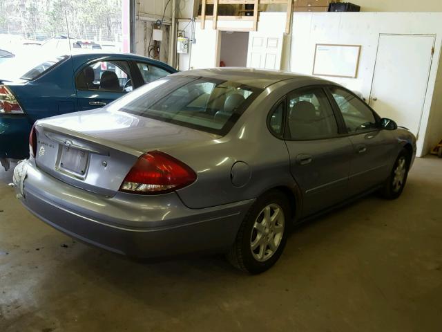 1FAFP56U66A215047 - 2006 FORD TAURUS SEL GRAY photo 4