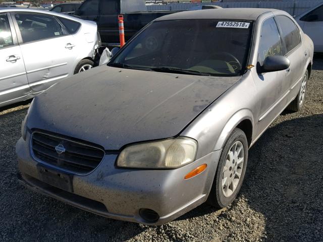 JN1CA31D51T816749 - 2001 NISSAN MAXIMA GXE GRAY photo 2