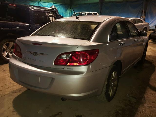 1C3CC5FB9AN224189 - 2010 CHRYSLER SEBRING LI SILVER photo 4