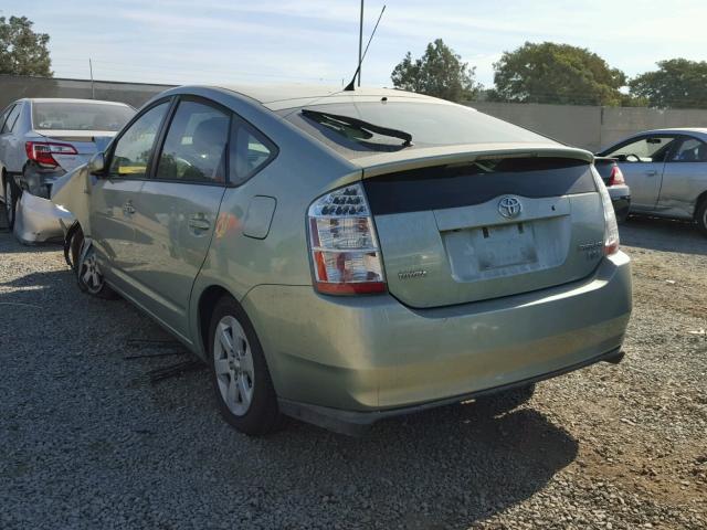 JTDKB20U177602828 - 2007 TOYOTA PRIUS GREEN photo 3