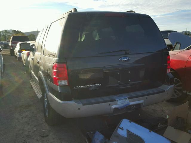 1FMFU18535LA34147 - 2005 FORD EXPEDITION BLACK photo 3