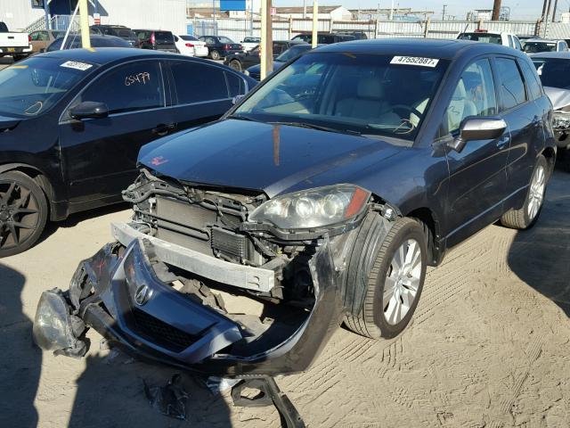 5J8TB2H20BA005724 - 2011 ACURA RDX GRAY photo 2