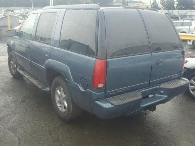 1GKEK13R7XR918080 - 1999 GMC DENALI BLUE photo 3