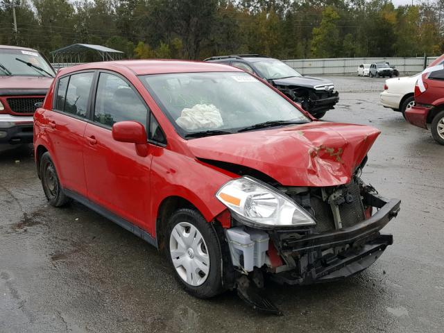 3N1BC1CP1BL420423 - 2011 NISSAN VERSA S RED photo 1