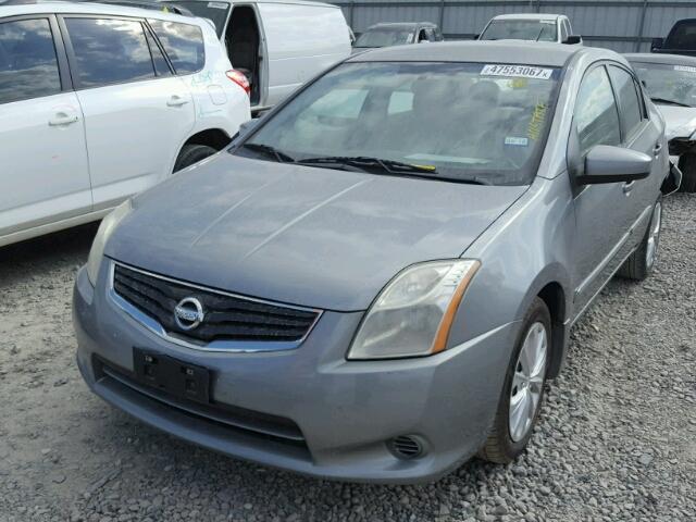 3N1AB6AP1BL615582 - 2011 NISSAN SENTRA 2.0 GRAY photo 2