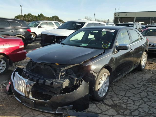 3LNHL2GC3BR752442 - 2011 LINCOLN MKZ BLACK photo 2