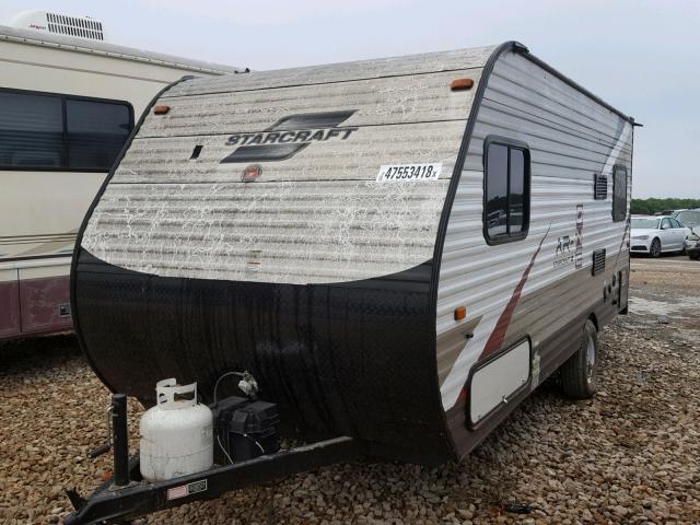 1SABS0AJ6F28R5379 - 2015 CABIN TRAILER STARCRAFT TWO TONE photo 2