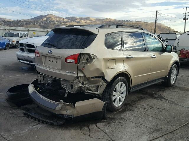 4S4WX92D784409011 - 2008 SUBARU TRIBECA LI GOLD photo 4