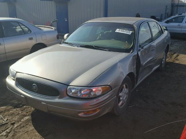 1G4HP54K61U288412 - 2001 BUICK LESABRE CU BEIGE photo 2