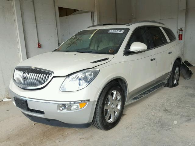 5GAEV23758J265421 - 2008 BUICK ENCLAVE CX WHITE photo 2