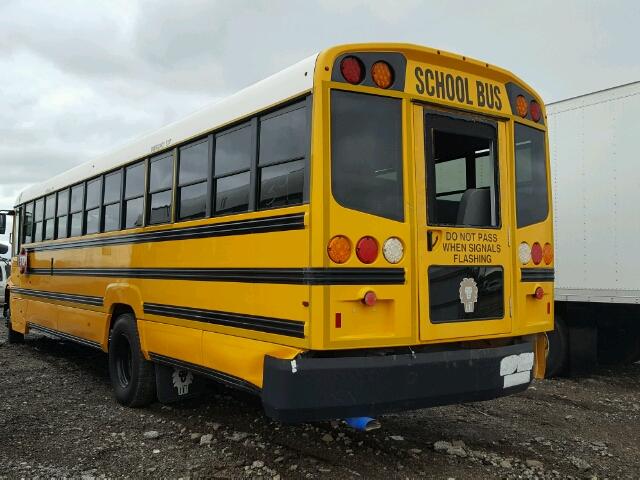 4VZJP2A97DC076522 - 2013 SPARTAN MOTORS SCHOOL BUS YELLOW photo 3