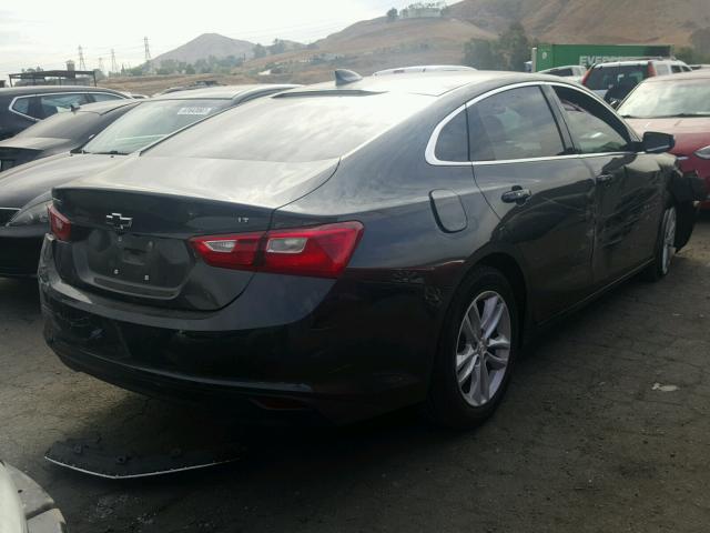 1G1ZE5ST3HF161523 - 2017 CHEVROLET MALIBU LT CHARCOAL photo 4