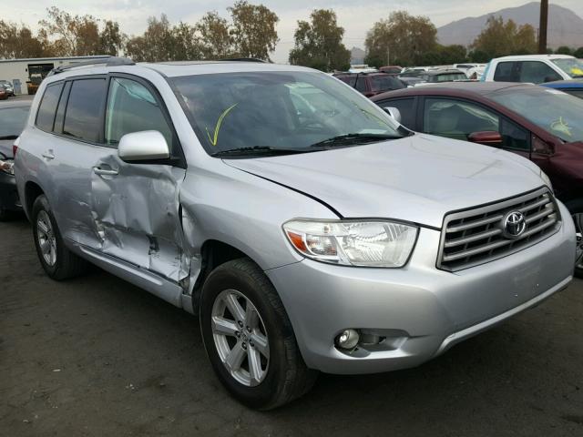 5TDJK3EH4AS035816 - 2010 TOYOTA HIGHLANDER SILVER photo 1