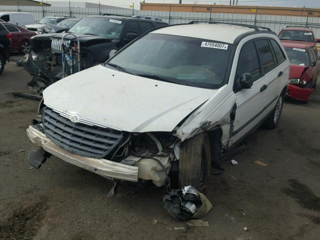 2C8GM48L35R521296 - 2005 CHRYSLER PACIFICA WHITE photo 2