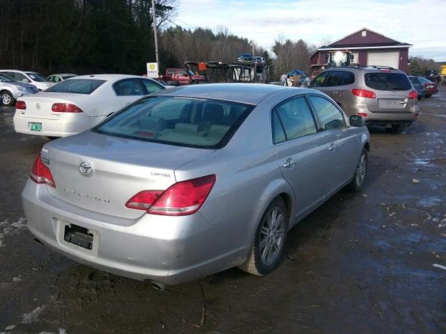 4T1BK36B65U023128 - 2005 TOYOTA AVALON XL SILVER photo 4