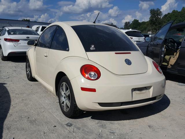 3VWRW31C26M407000 - 2006 VOLKSWAGEN NEW BEETLE Krem foto 3