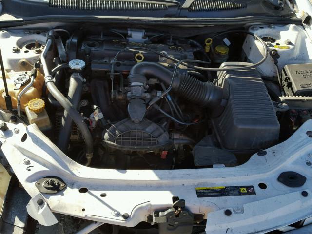 1C3EL46XX4N225273 - 2004 CHRYSLER SEBRING LX WHITE photo 7