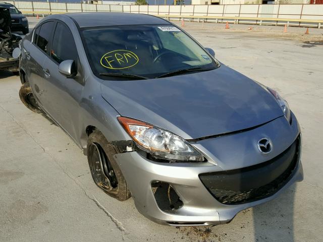 JM1BL1UF2C1526021 - 2012 MAZDA 3 I SILVER photo 1