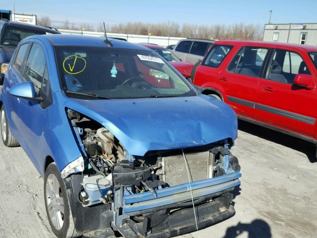 KL8CA6S97DC591580 - 2013 CHEVROLET SPARK LS BLUE photo 9