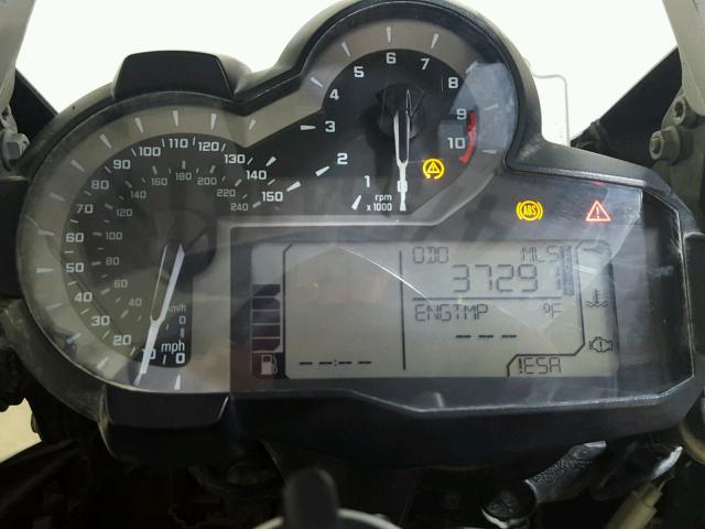 WB10A1100EZ185586 - 2014 BMW R1200 GS GRAY photo 10