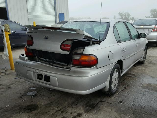 1G1NE52J716267685 - 2001 CHEVROLET MALIBU LS 银色 照片 4
