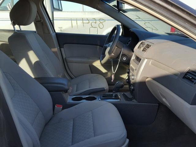 3FAHP0HA5CR305077 - 2012 FORD FUSION SE GRAY photo 5