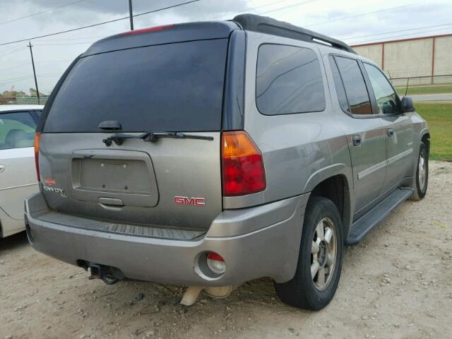 1GKES16S666115453 - 2006 GMC ENVOY XL GRAY photo 4