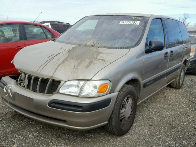 1GNDX03E3WD257618 - 1998 CHEVROLET VENTURE TAN photo 2