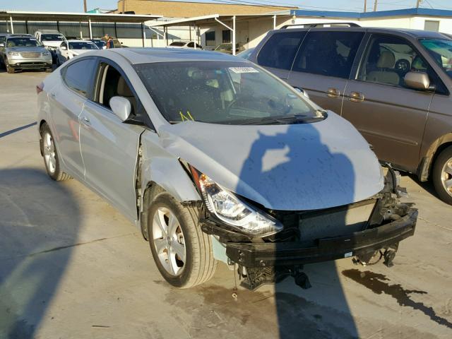 KMHDH4AE7GU579420 - 2016 HYUNDAI ELANTRA SE SILVER photo 1