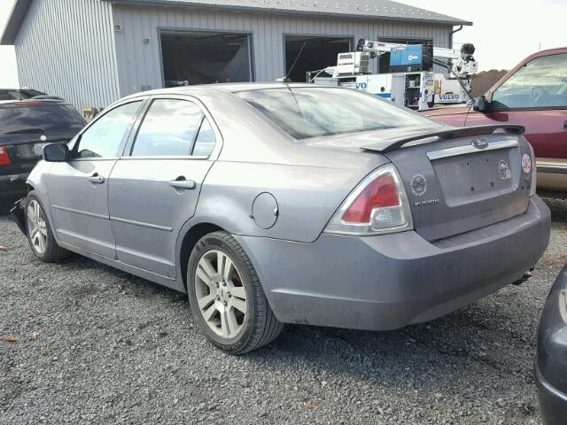 3FAHP08Z37R224445 - 2007 FORD FUSION SEL SILVER photo 3