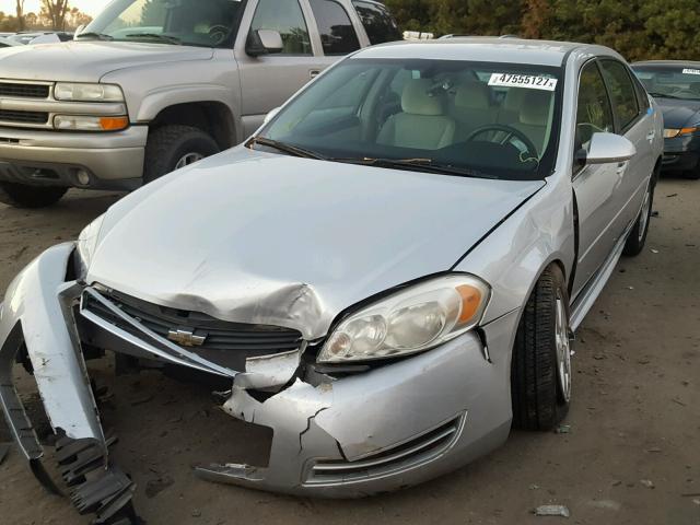 2G1WT57K591264623 - 2009 CHEVROLET IMPALA 1LT SILVER photo 2